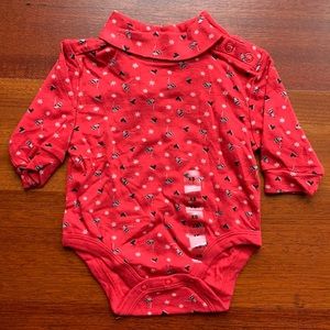 ❄️ 3/$15 NWT GAP Red one pc Sz 0-3 months
